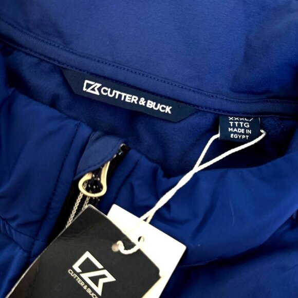 Cutter & Buck NCAA LMU‎ Loyola Marymount Mens 3XL Zip Jacket Adapt Eco Knit - Picture 7 of 9